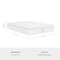 Martha Stewart SleepComplete 12 Inch Full Medium Plush DA Cooling Gel Memory Foam Mattress w/Jacquard Quilted Top CL-MODH-12F-MS - alternate 17